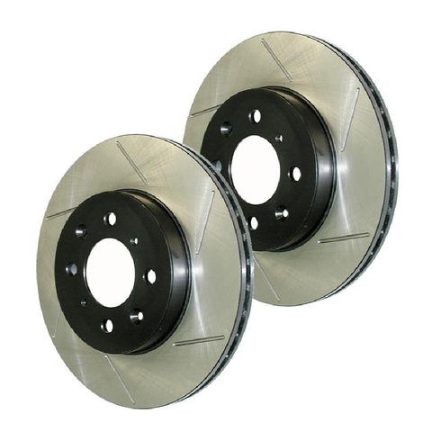 Stoptech - Slotted Front Rotors - Pair (2009-2014 WRX)