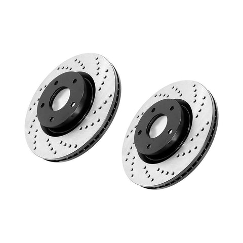 Stoptech - Drilled Rotor Front Pair (2018+ STI)