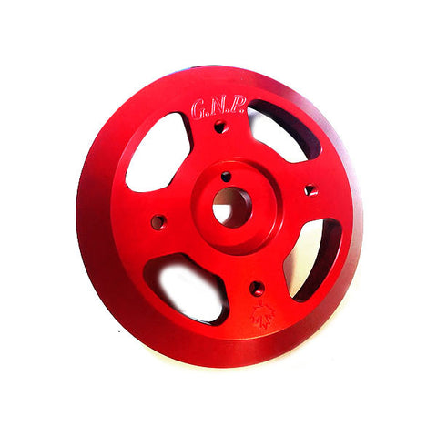 Great North Performance - Lightweight Crank Pulley - Red (13-17 BRZ / 13-16 FR-S / 15+ WRX)