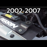 F-PER-PSP-ENG-520BK - PERRIN - Subaru Radiator Stay - Black (02-07 WRX / 04-07 STi)